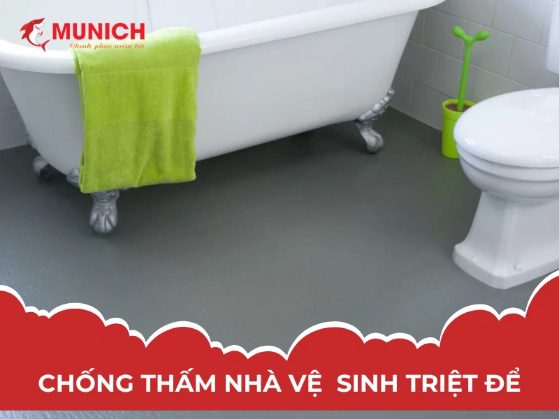 Chong tham nha ve sinh